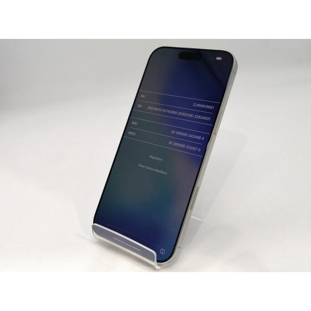 中古】Apple 国内版 【SIMフリー】 iPhone 16 Pro Max 256GB ホワイト
