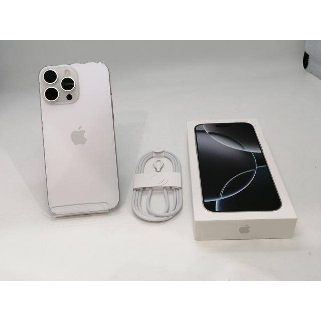 中古】Apple 国内版 【SIMフリー】 iPhone 16 Pro Max 256GB ホワイト
