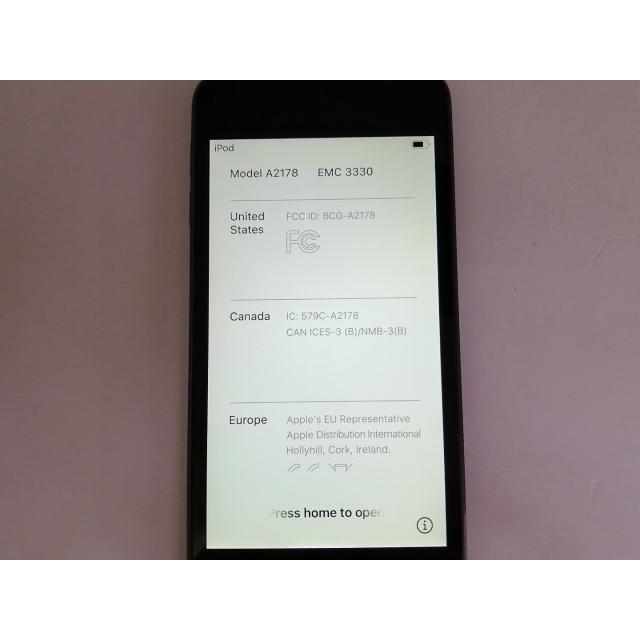 中古】Apple iPod touch 128GB スペースグレイ MVJ62J/A (2019/第7世代