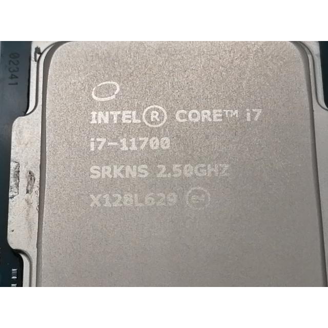 中古】Intel Core i7-11700 (2.5GHz/TB:4.8GHz) Bulk LGA1200/8C/16T 