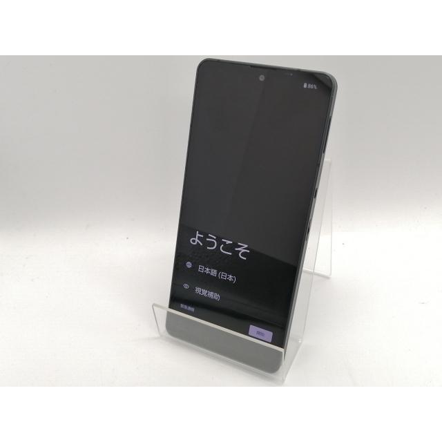 中古】SHARP au 【SIMフリー】 AQUOS sense6s ブラック 4GB 64GB SHG07
