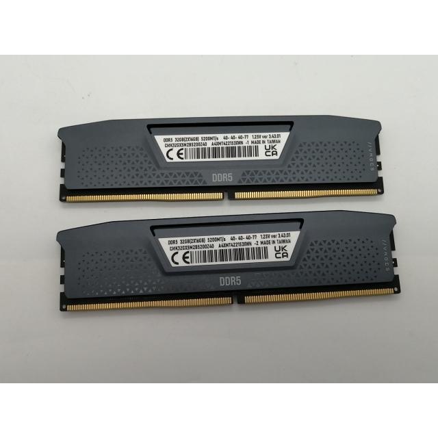 中古】DDR5 16GB 2枚組（合計32GB） DDR5-5200(PC5-41600