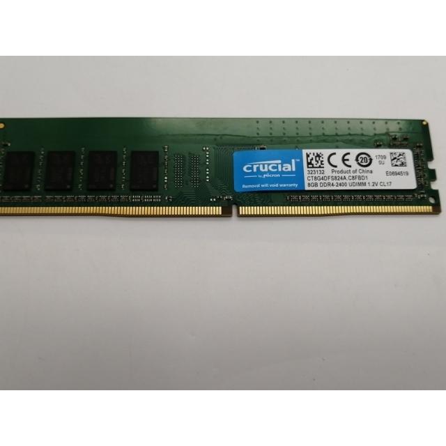 中古】DDR4 8GB PC4-19200(DDR4-2400)【デスクトップPC用】【大須