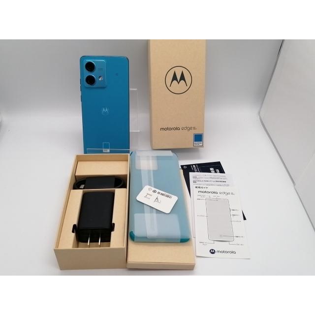 新品 未使用 未開封 motorola edge 40 neo カリビアンブルー 中古】MOTOROLA 国内版 【SIMフリー】 motorola edge 40 neo
