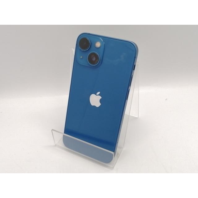 【中古】Apple 国内版 【SIMフリー】 iPhone 13 mini 128GB ブルー MLJH3J/A【大須アメ横】保証期間１ヶ月【ランクB】