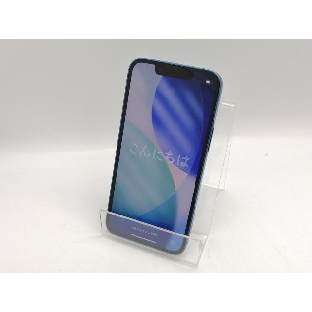 【中古】Apple 国内版 【SIMフリー】 iPhone 13 mini 128GB ブルー MLJH3J/A【大須アメ横】保証期間１ヶ月【ランクB】の画像