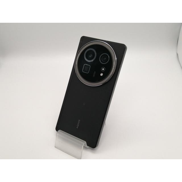 【中古】SHARP 国内版 【SIMフリー】 AQUOS R9 pro ブラック 12GB 512GB SH-M30【大須アメ横】保証期間１ヶ月【ランクA】の画像