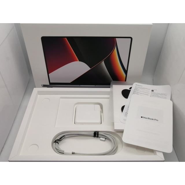 【中古】Apple MacBook Pro 14インチ M1 Pro(CPU:8C/GPU:14C) 16GB/512GB スペースグレイ MKGP3J/A (14インチ, 2021)【大須アメ横】保証期間１ヶ月【ランクB】の画像
