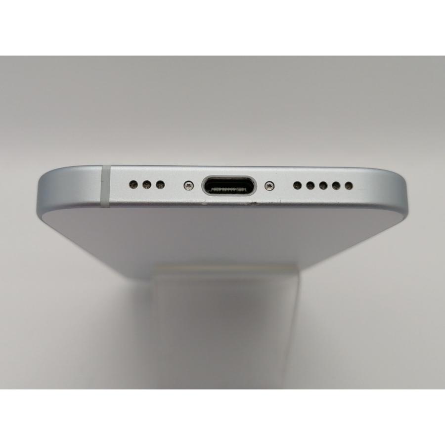【中古】Apple 国内版 【SIMフリー】 iPhone 15 128GB ブルー MTML3J/A【大阪本店】保証期間１ヶ月【ランクB】の画像
