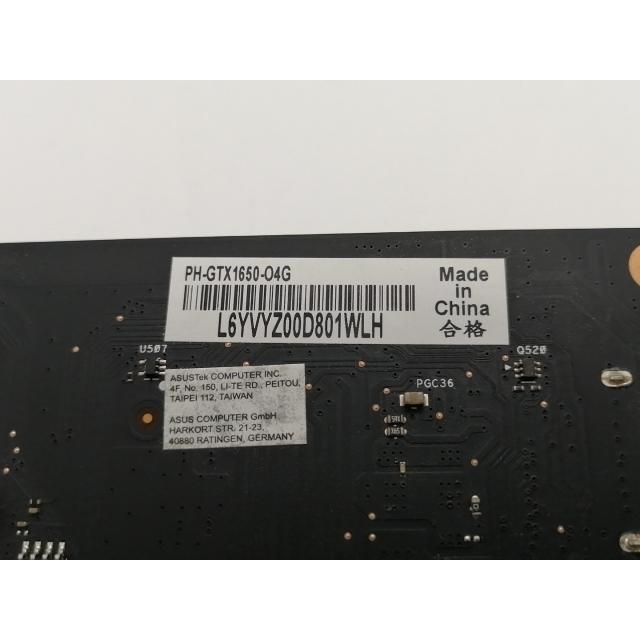 中古】ASUS PH-GTX1650-O4G GTX1650/4GB(GDDR5)/PCI-E【大須アメ横