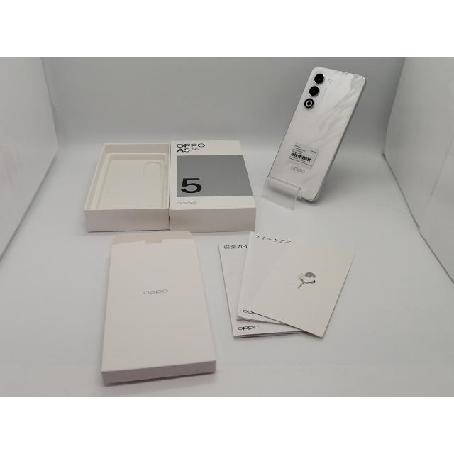 中古】Oppo UQmobile 【SIMフリー】 OPPO A5 5G 4GB 128GB ホワイト