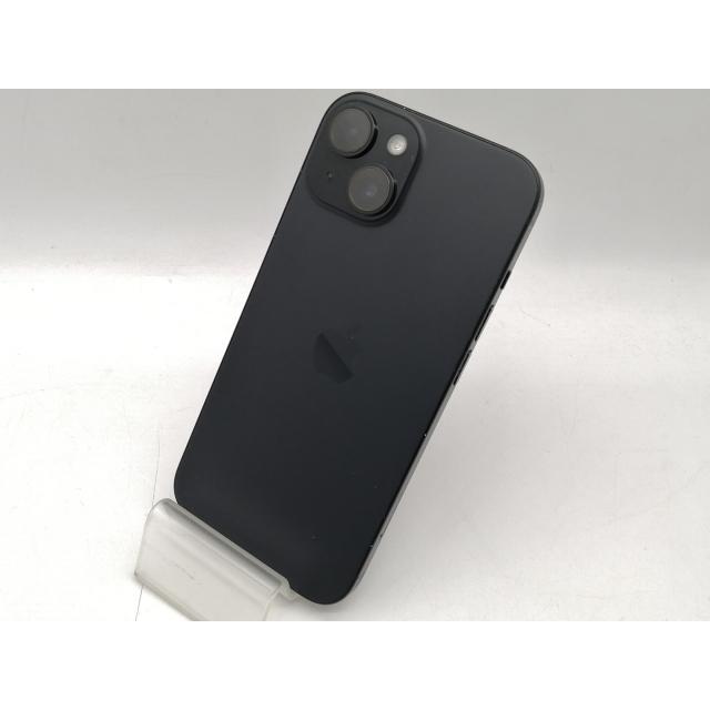 【中古】Apple 国内版 【SIMフリー】 iPhone 15 128GB ブラック MTMH3J/A【OSU301】保証期間１ヶ月【ランクC】
