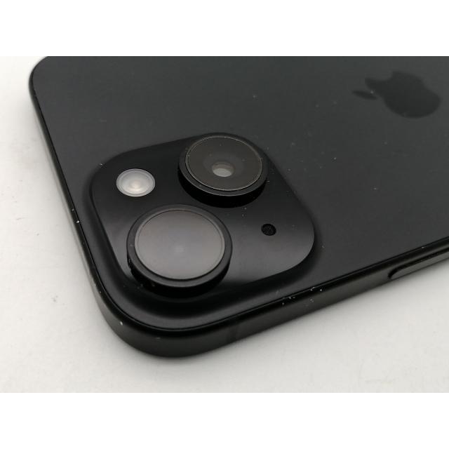 【中古】Apple 国内版 【SIMフリー】 iPhone 15 128GB ブラック MTMH3J/A【OSU301】保証期間１ヶ月【ランクC】の画像