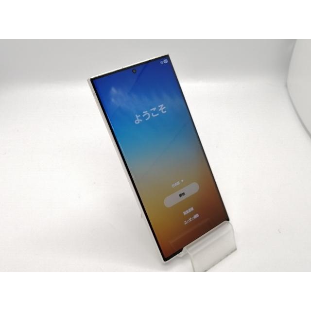 【中古】SAMSUNG au 【SIMフリー】 Galaxy S23 Ultra クリーム 12GB 256GB SCG20【大須アメ横】保証期間１ヶ月【ランクA】の画像