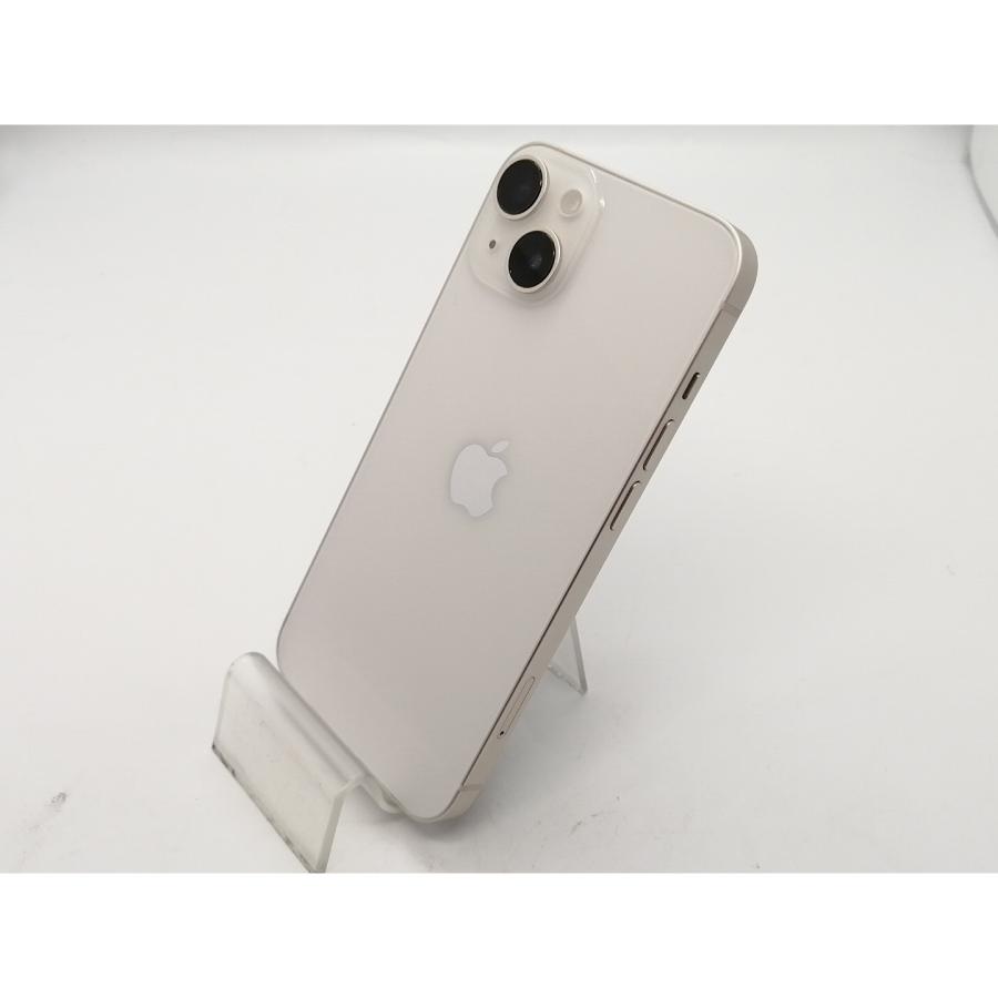 【中古】Apple au 【SIMフリー】 iPhone 14 128GB スターライト MPUQ3J/A【大須アメ横】保証期間１ヶ月【ランクA】