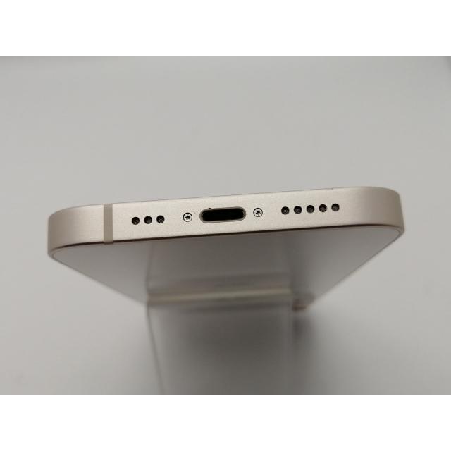 【中古】Apple au 【SIMフリー】 iPhone 14 128GB スターライト MPUQ3J/A【大須アメ横】保証期間１ヶ月【ランクA】の画像