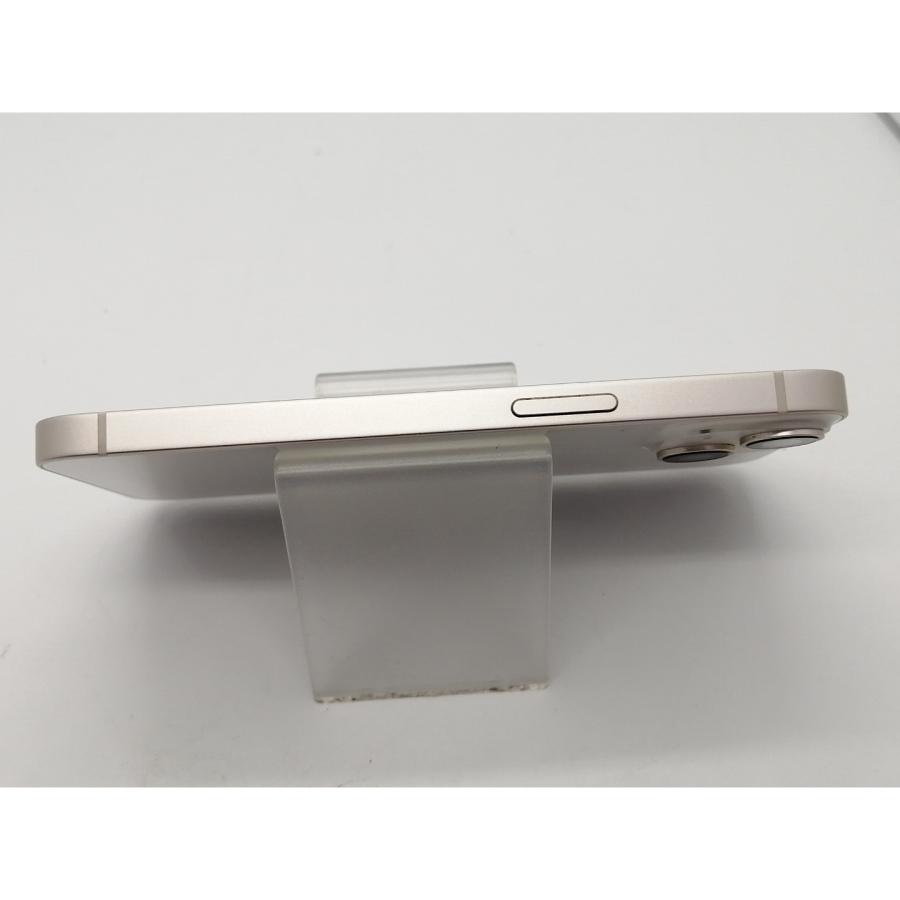 【中古】Apple au 【SIMフリー】 iPhone 14 128GB スターライト MPUQ3J/A【大須アメ横】保証期間１ヶ月【ランクA】の画像