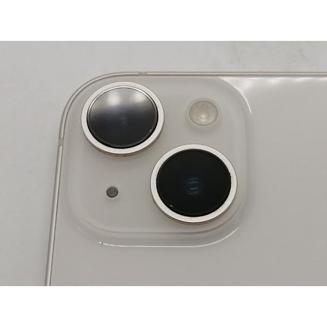 【中古】Apple au 【SIMフリー】 iPhone 14 128GB スターライト MPUQ3J/A【大須アメ横】保証期間１ヶ月【ランクA】の画像