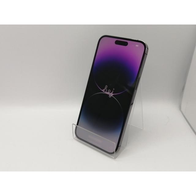 【中古】Apple 国内版 【SIMフリー】 iPhone 14 Pro Max 512GB ディープパープル MQ9J3J/A【大須アメ横】保証期間１ヶ月【ランクC】の画像