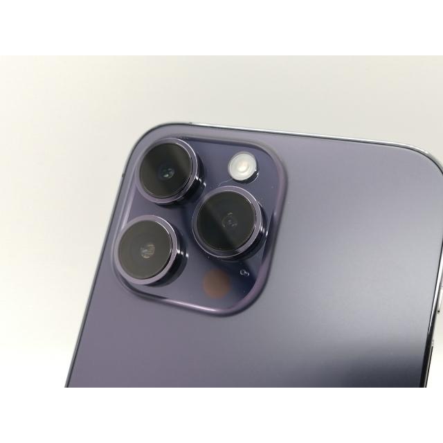【中古】Apple 国内版 【SIMフリー】 iPhone 14 Pro Max 512GB ディープパープル MQ9J3J/A【大須アメ横】保証期間１ヶ月【ランクC】の画像