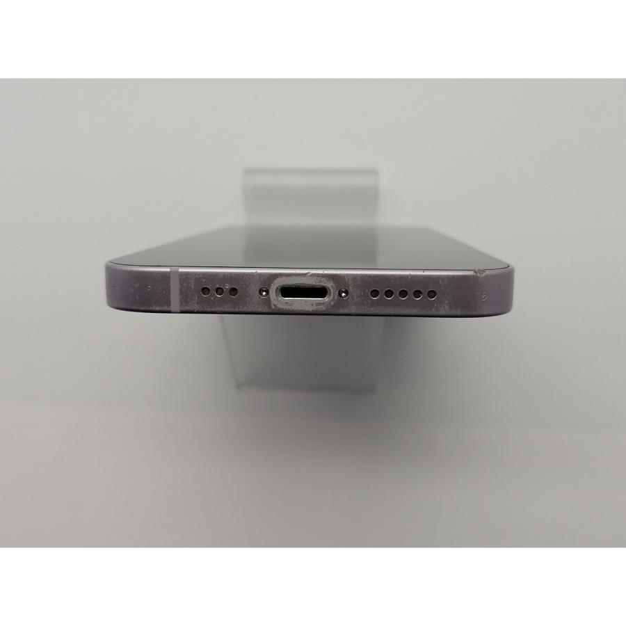 【中古】【赤ロム保証あり】Apple 楽天モバイル 【SIMフリー】 iPhone 14 128GB パープル MPUY3J/A【大須アメ横】保証期間１ヶ月【ランクC】の画像