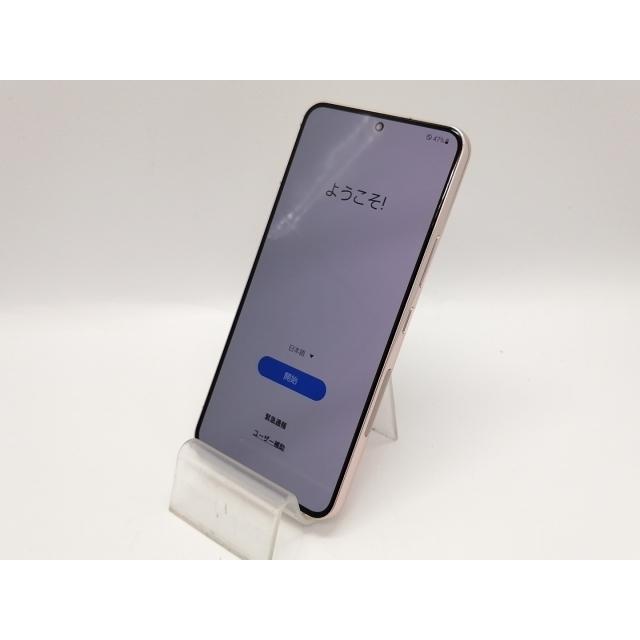 中古】SAMSUNG au 【SIMフリー】 Galaxy S22 ピンクゴールド 8GB 256GB