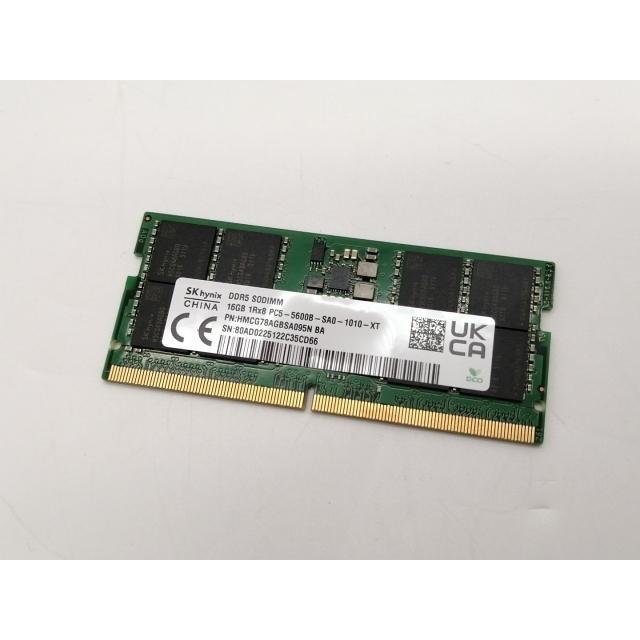 中古】262PIN SODIMM 16GB DDR5-5600(PC5-44800)【ノートPC用】【大須