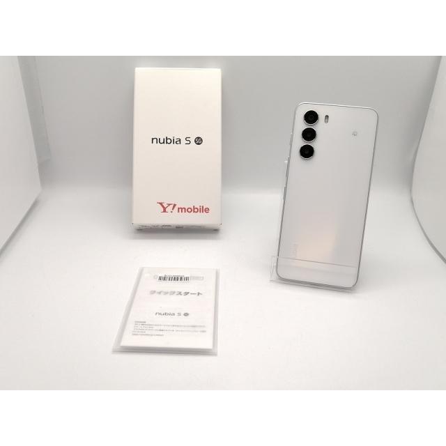 中古】ZTE ymobile 【SIMフリー】 nubia S 5G 4GB 128GB ホワイト
