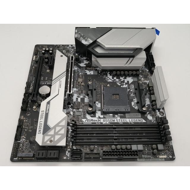 【中古】B550M Steel Legend 中古】ASRock B550M Steel Legend B550/AM4/2.5GbitLAN/MicroATX【大須