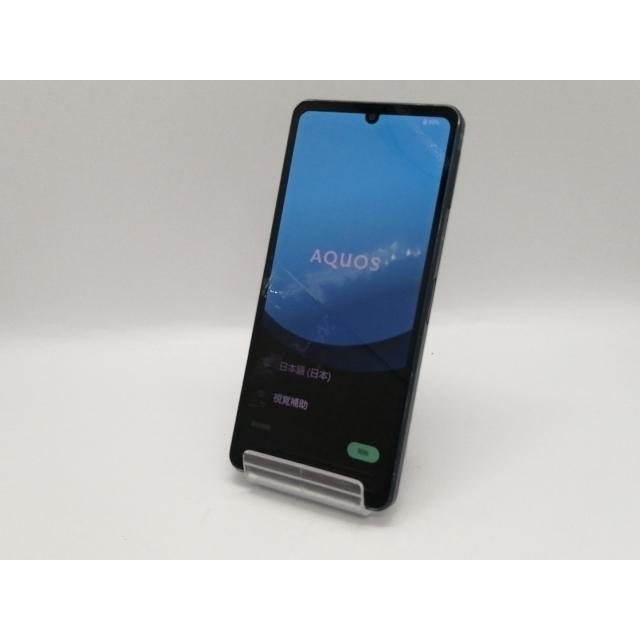 中古】SHARP UQmobile 【SIMフリー】 AQUOS sense8 コバルトブラック