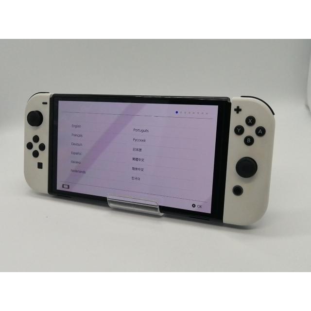 中古】Nintendo Switch 本体 (有機ELモデル) HEG-S-KAAAA ホワイト