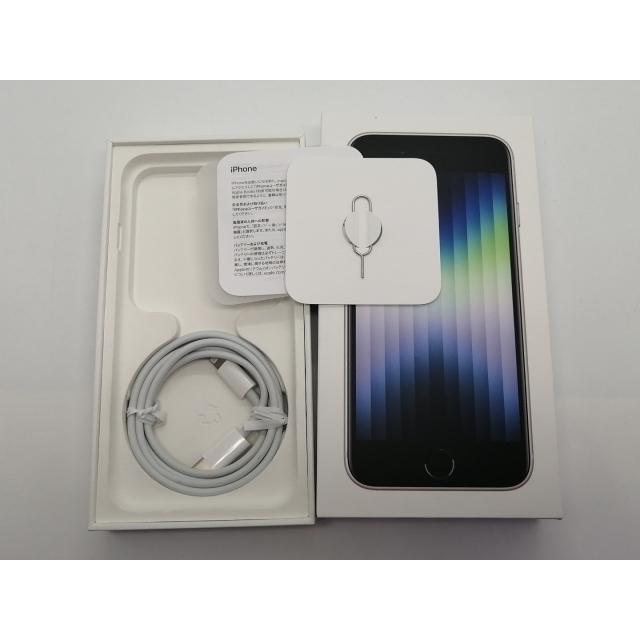 中古】Apple au 【SIMフリー】 iPhone SE（第3世代） 64GB スター