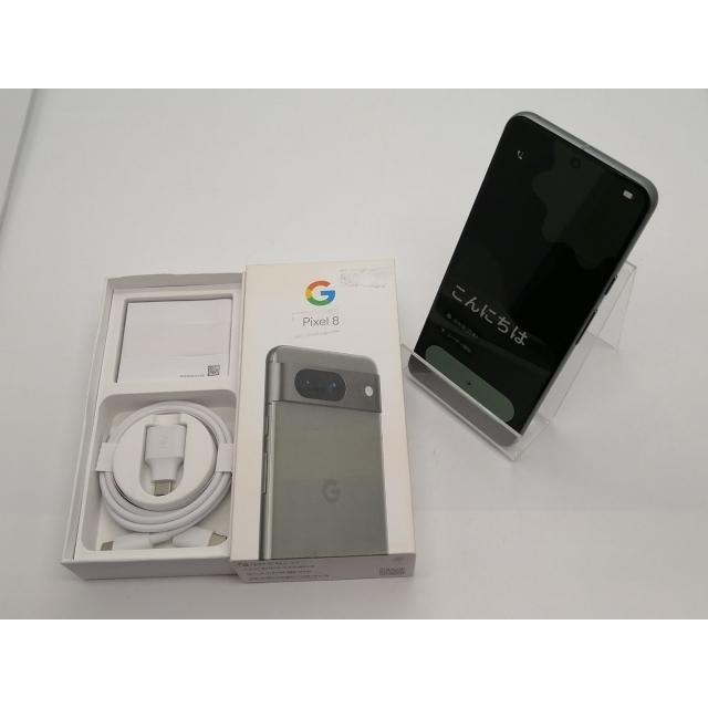 中古】Google au 【SIMフリー】 Pixel 8 ヘイゼル 8GB 128GB GZPF0