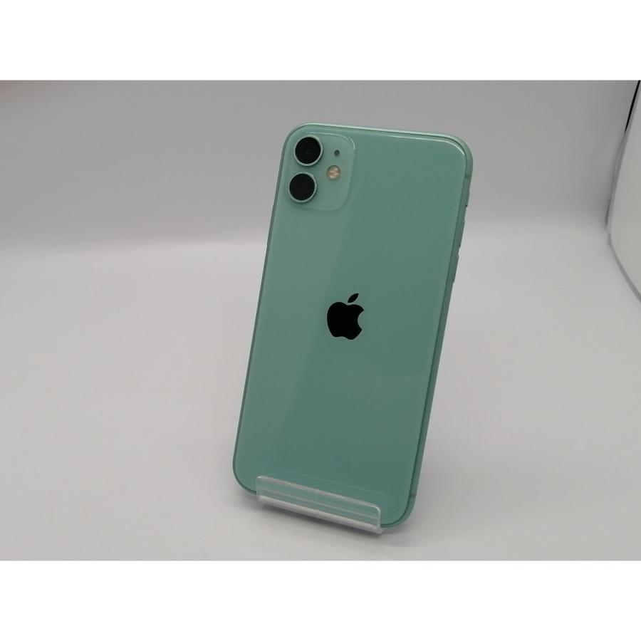中古】Apple SoftBank 【SIMロック解除済み】 iPhone 11 64GB グリーン