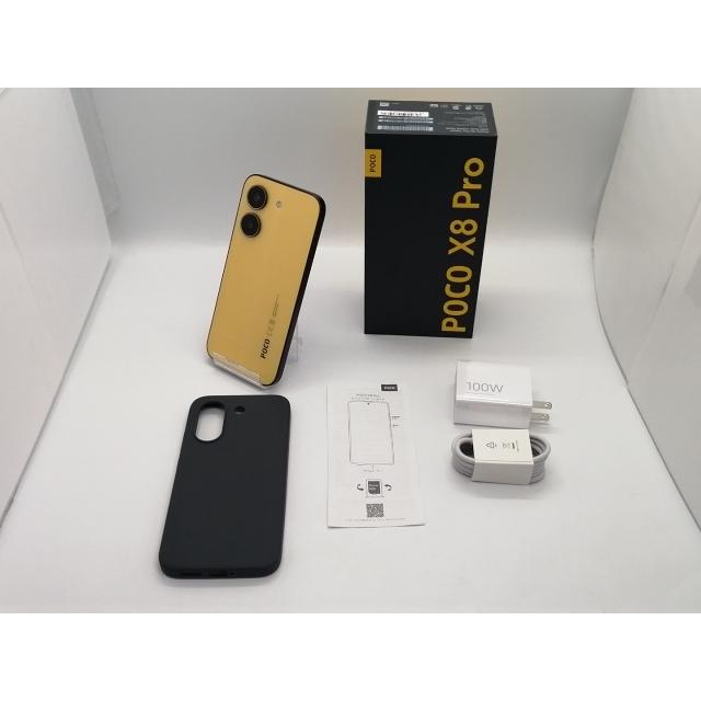 中古】Xiaomi 国内版 【SIMフリー】 POCO X8 Pro イエロー 8GB 256GB