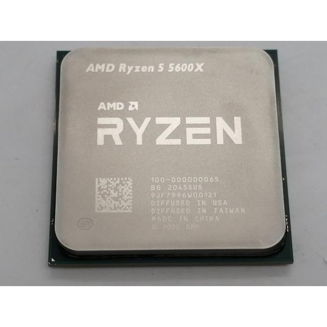 中古】AMD Ryzen 5 5600X (3.7GHz/TC:4.6GHz) BOX AM4/6C/12T/L3 32MB