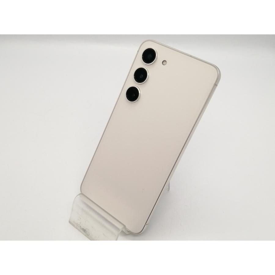 中古】SAMSUNG 海外版 【SIMフリー】 Galaxy S23 クリーム 8GB 256GB