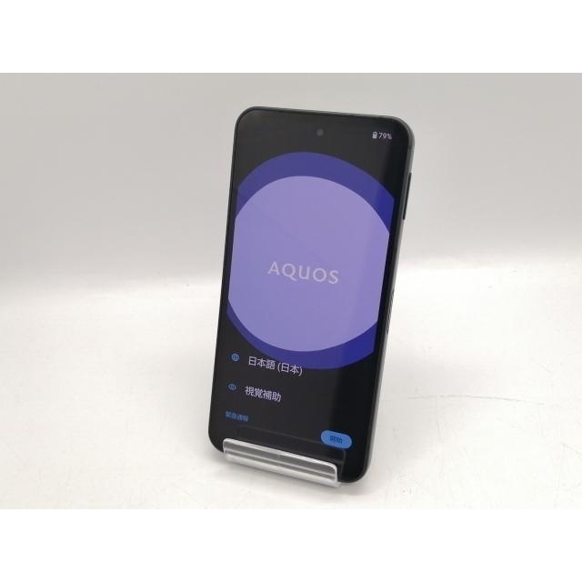 中古】SHARP au 【SIMフリー】 AQUOS sense9 ブラック 6GB 128GB SHG14