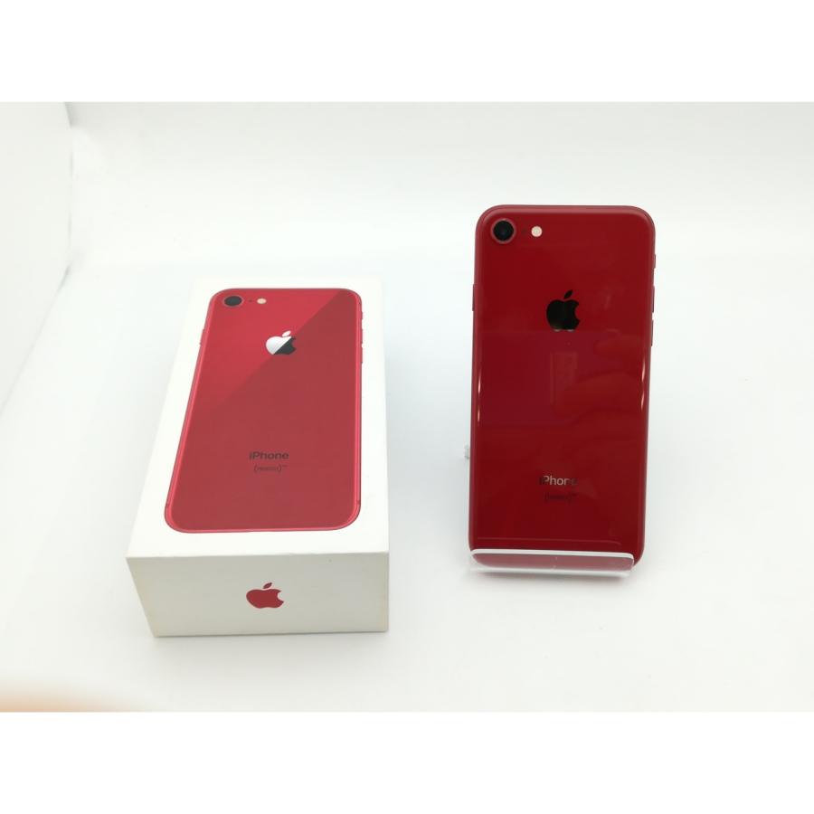 中古】Apple au 【SIMロック解除済み】 iPhone 8 64GB (PRODUCT)RED 
