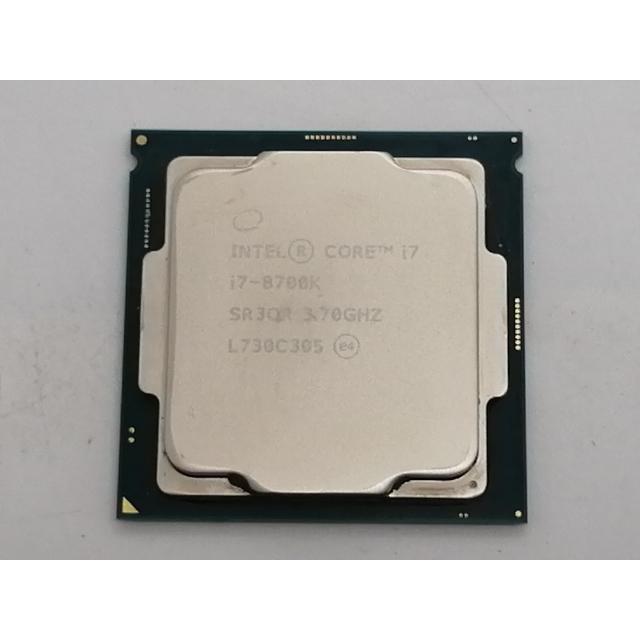 中古】Intel Core i7-8700K (3.7GHz/TB:4.7GHz) BOX LGA1151/6C/12T/L3
