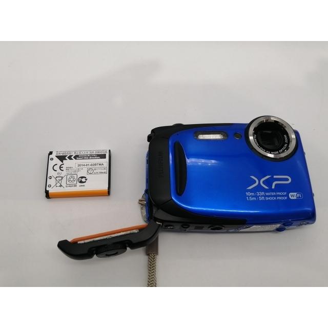 中古】FujiFilm FinePix XP70 ブルー【広島本通】保証期間1ヶ月