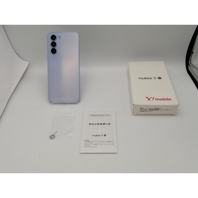 ZTE nubia S 5G 4GB 128GB ライトパープルA403ZT nubia nubia S 5G A403ZT ワイモバイル [ライトパープル] 価格