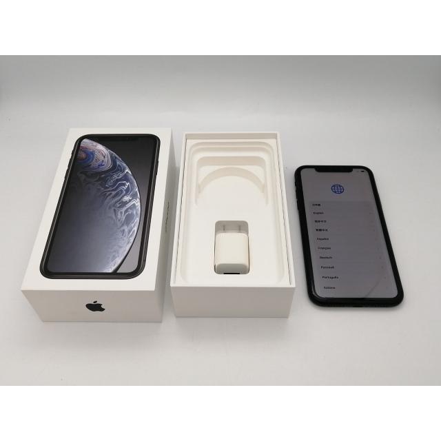 Apple iPhone XR 128GB ブラック SIMロックau 箱付き 中古】Apple au 【SIMロック解除済み】 iPhone XR 128GB ブラック