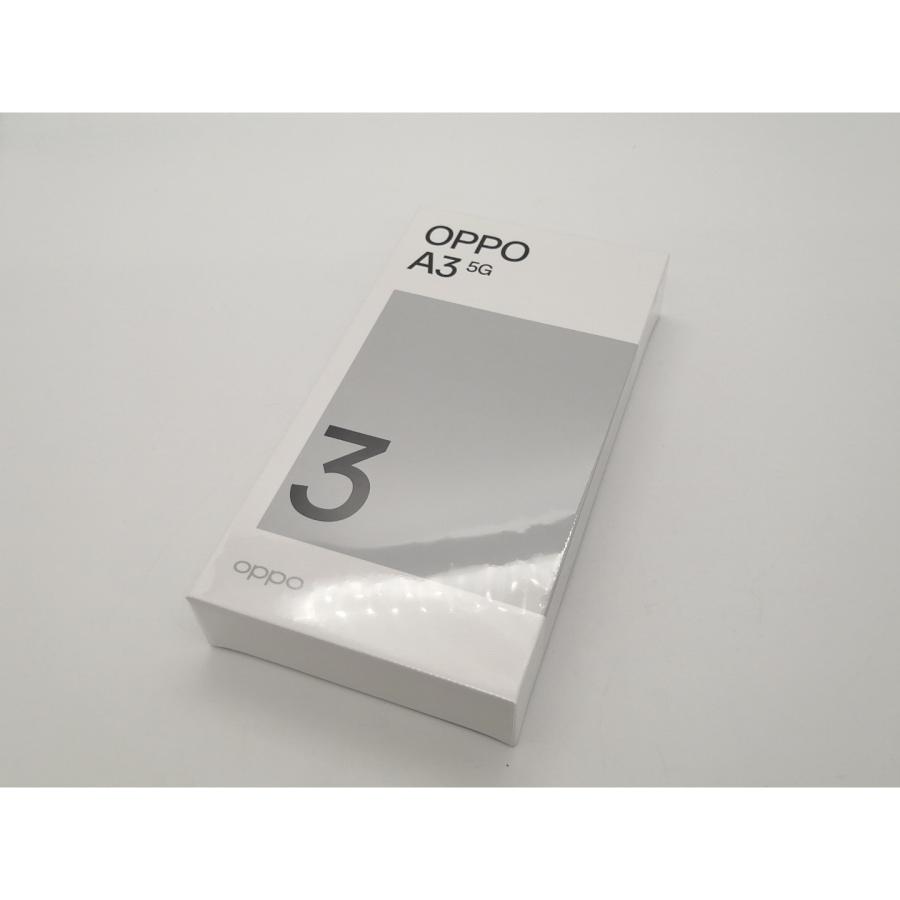 未使用】Oppo ymobile 【SIMフリー】 OPPO A3 5G 4GB 128GB ブラック