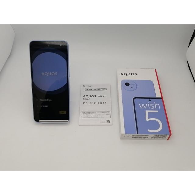 未使用】SHARP docomo 【SIMフリー】 AQUOS wish5 ミソラ 4GB 64GB SH