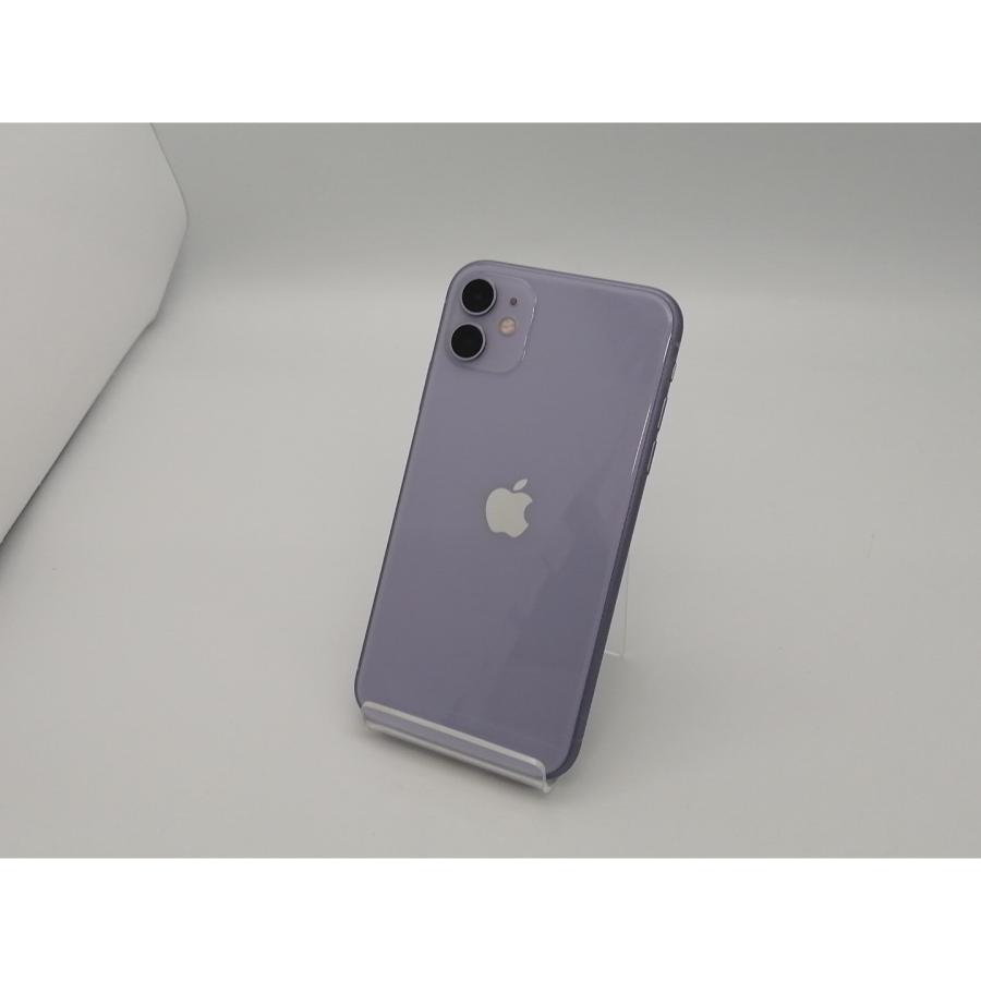 中古】Apple au 【SIMロック解除済み】 iPhone 11 64GB パープル 