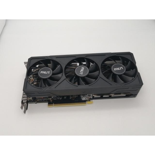 【ほぼ未使用品】Plait RTX4060ti 16gb jetstream 中古】Palit GeForce RTX 4060 Ti JetStream 16GB(NE6406T019T1-1061J