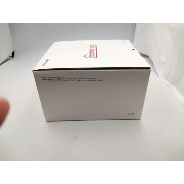 【値下げ・未開封】docomo 5G ダークグレー　残債なし 未使用】SHARP docomo 【SIMフリー】 home 5G HR02 [ダークグレー]【EC