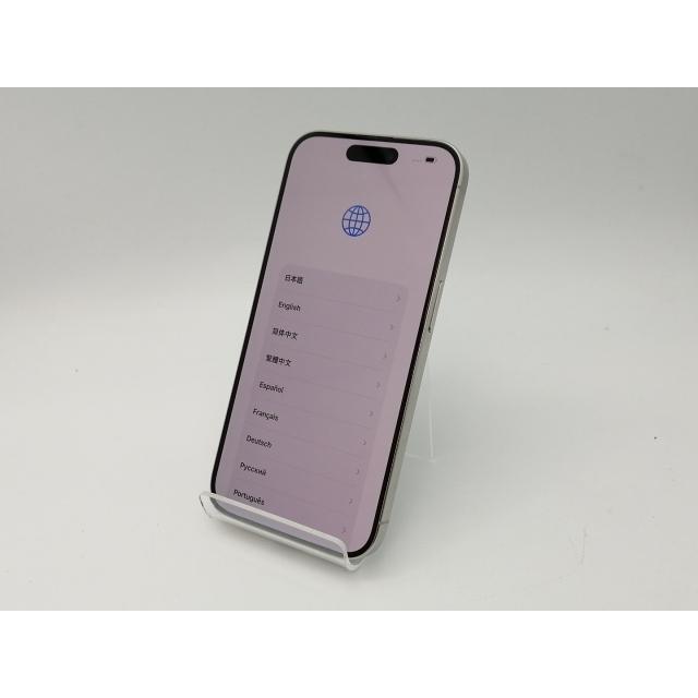 中古】Apple 国内版 【SIMフリー】 iPhone 15 Pro 128GB ホワイト