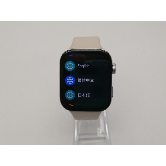 中古】au au SmartWatch ASW2501W [ホワイト]【広島本通】保証期間1 
